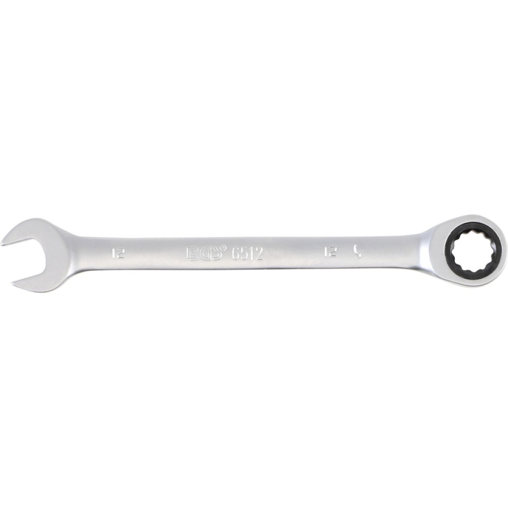 Očkoplochý ráčnový klíč, 12 mm - B6512