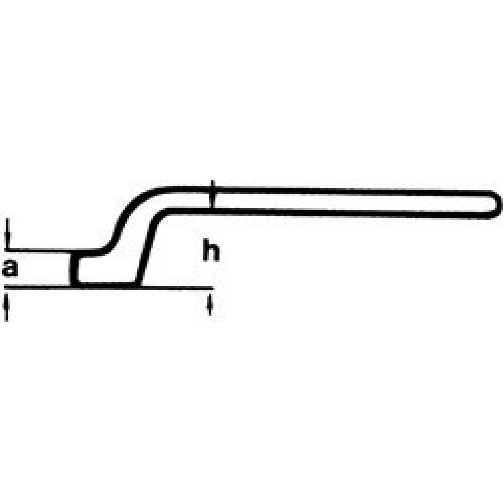 Očkový klíč 10 mm - 980110