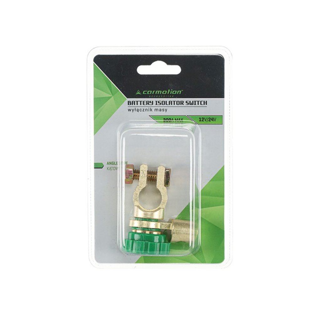 Odpojovač autobaterie, otočný 12V/24V, max 300A, 83020