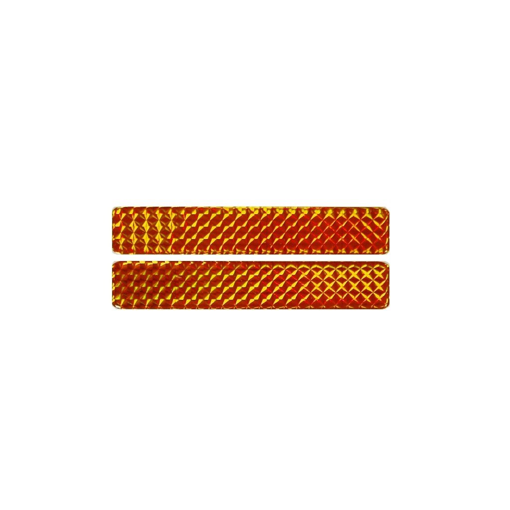 Odrazka 2,5x30 cm oranžová, samolepící
