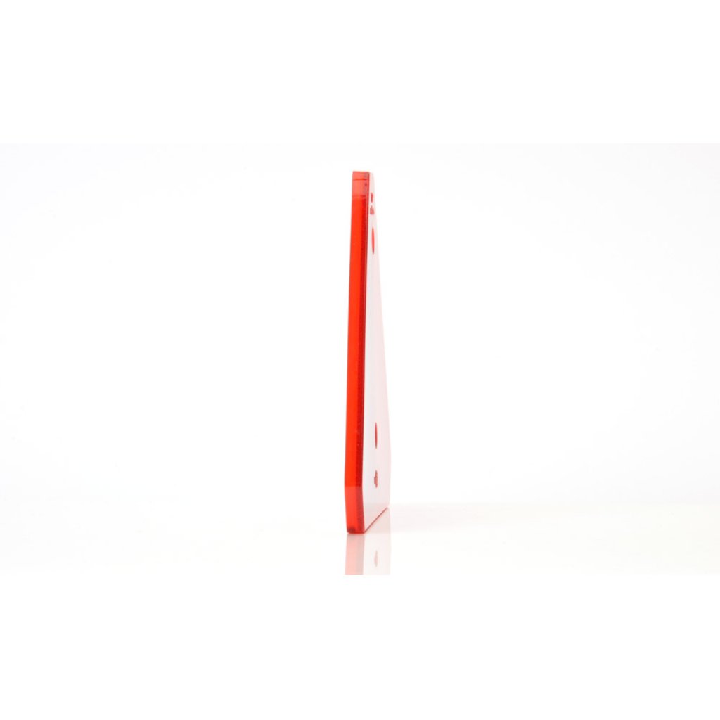 Odrazka trojúhelník 12,5cm s dírami