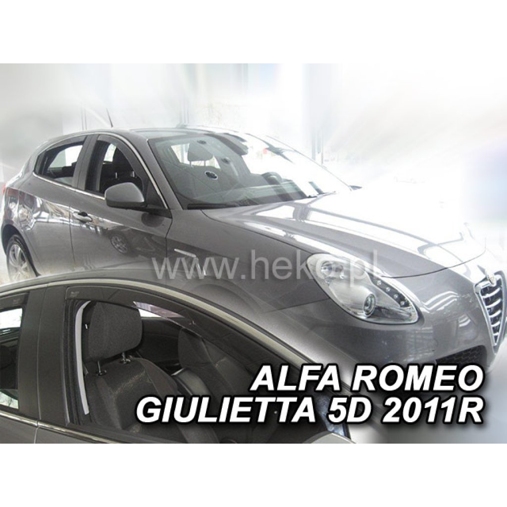 Ofuky oken Alfa Romeo Giulietta 5D 2010- přední | Heko