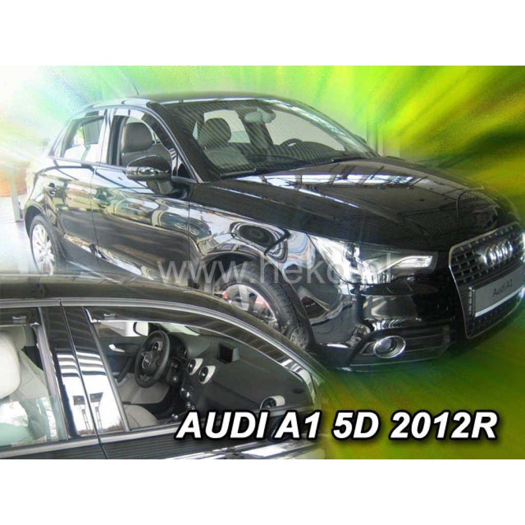 Ofuky oken Audi A1 5D 2012- přední | Heko