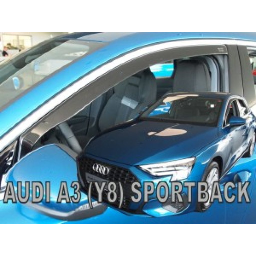 Ofuky oken Audi A3 4/5D 2020- přední | Heko