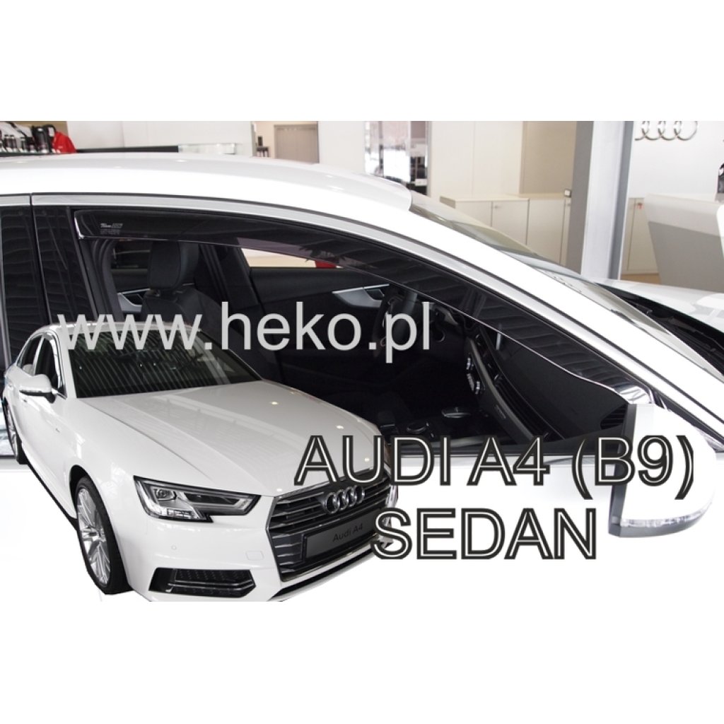 Ofuky oken Audi A4 5D 2016- přední | Heko