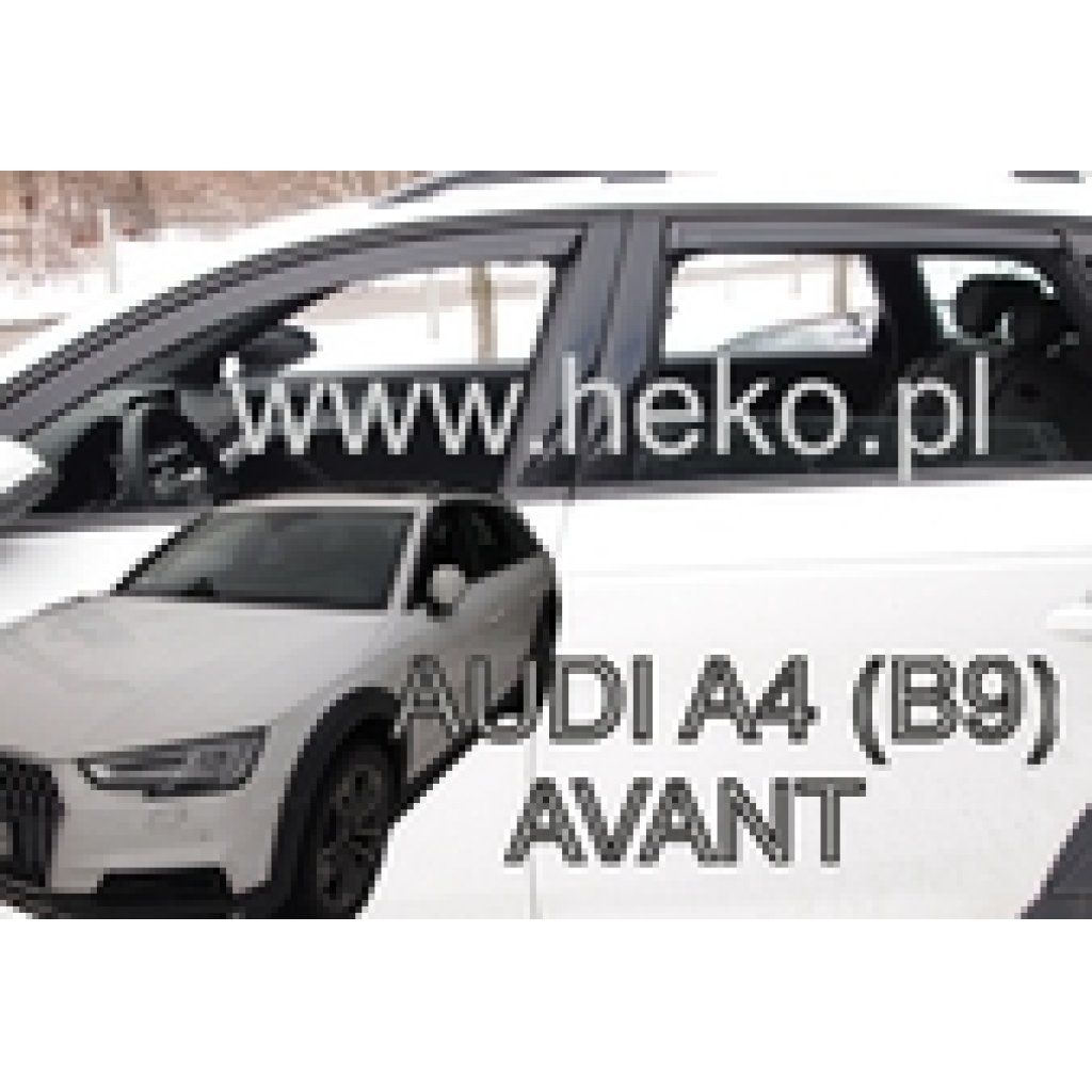 Ofuky oken Audi A4 5D 2016- přední + zadní combi | Heko