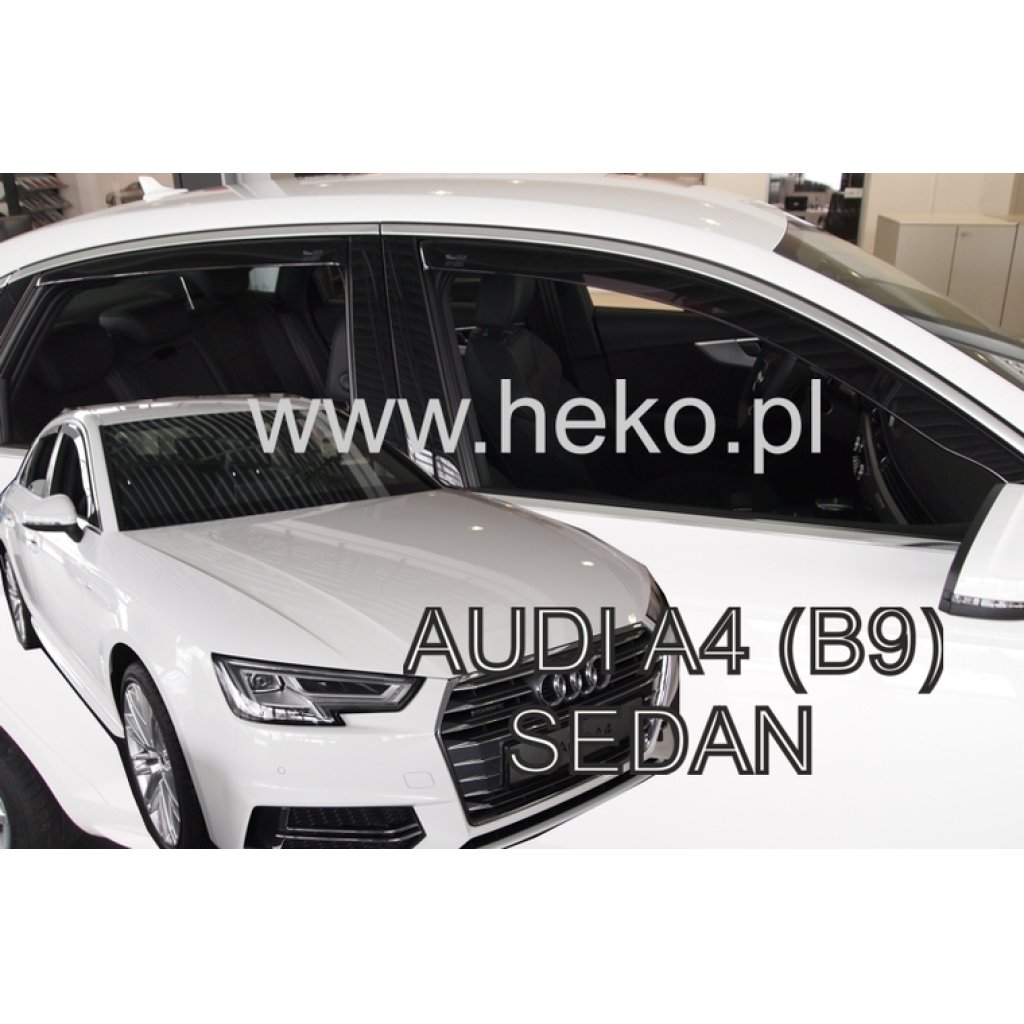 Ofuky oken Audi A4 5D 2016- přední + zadní sedan | Heko