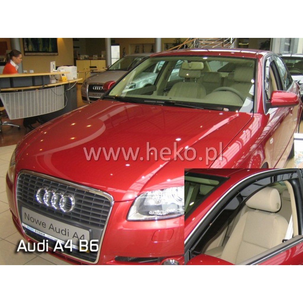 Ofuky oken Audi A4 B6 4/5D 2002- přední | Heko