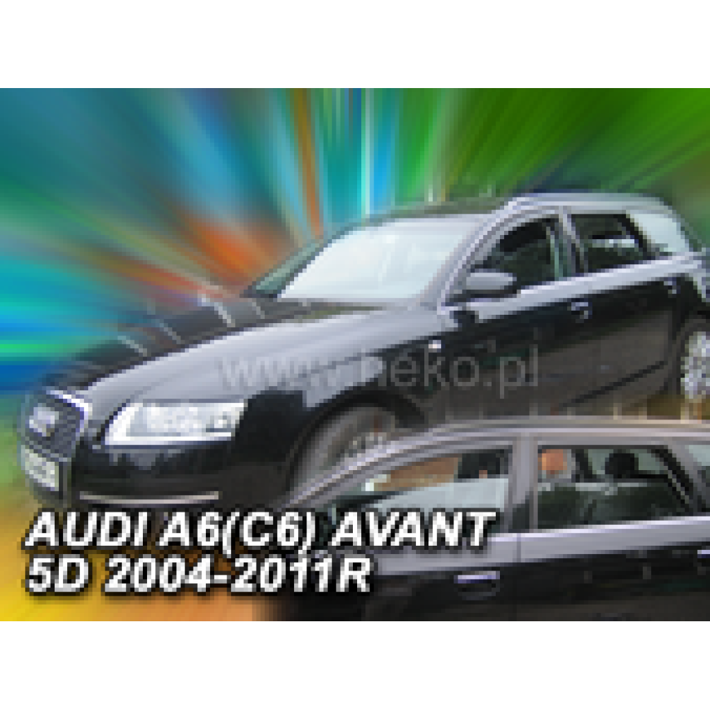 Ofuky oken Audi A6 4D 2004-2011 přední + zadní combi | Heko