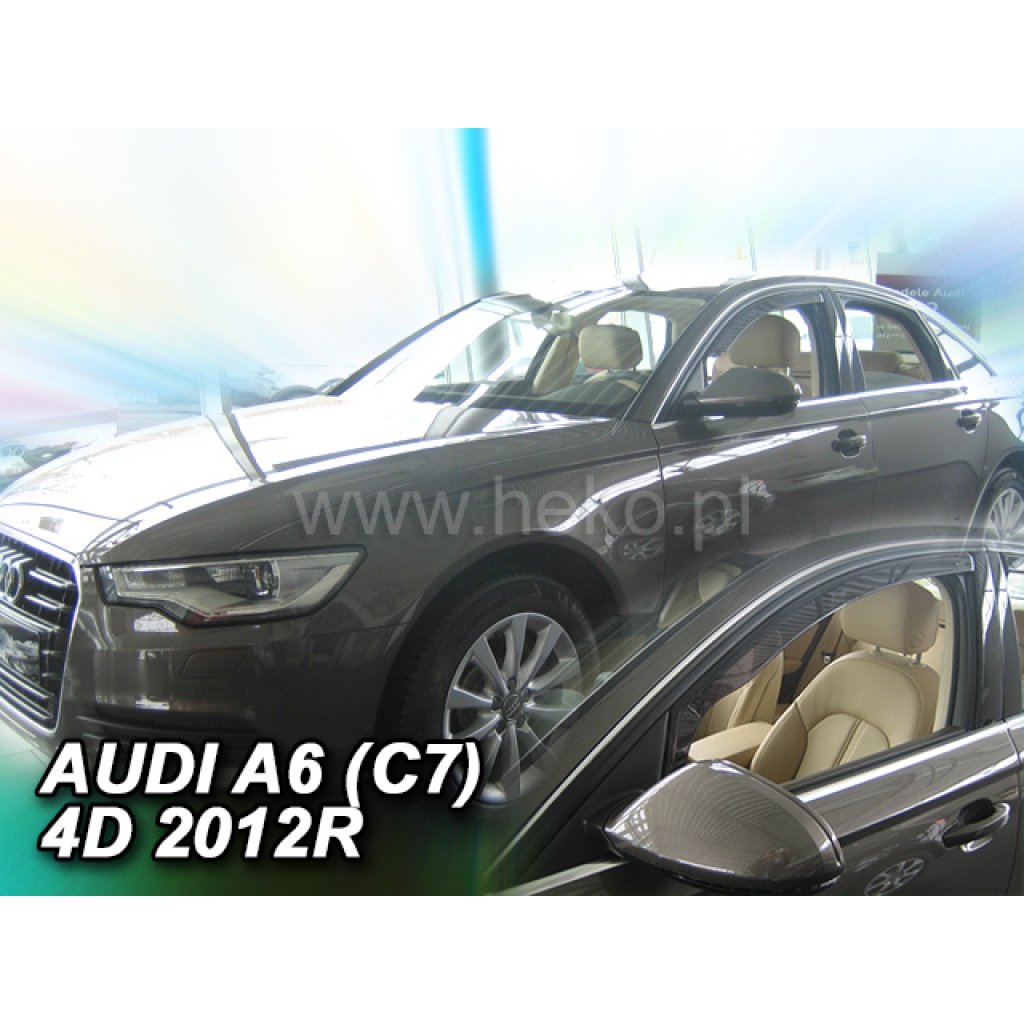 Ofuky oken Audi A6 C7 5D 2011- přední sedan | Heko
