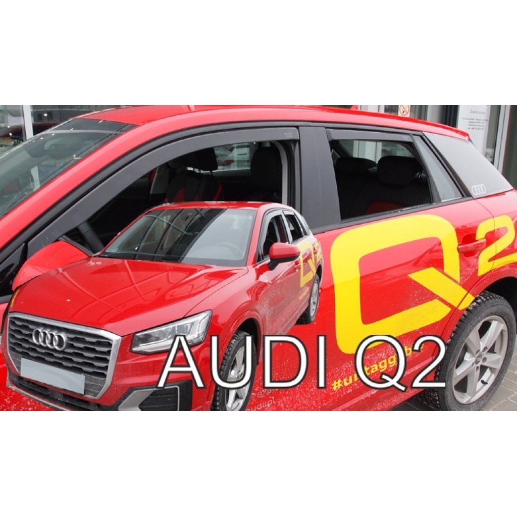 Ofuky oken Audi Q2 5D 2016- přední + zadní | Heko