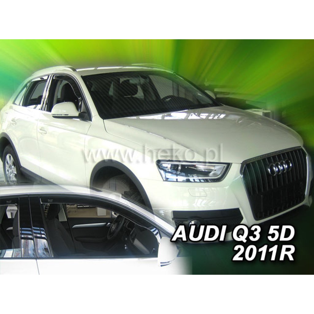 Ofuky oken Audi Q3 5D 2011- přední | Heko