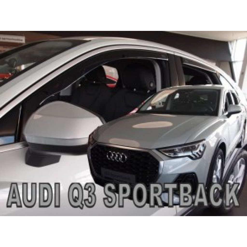 Ofuky oken Audi Q3 Sportback 5D 2020- přední + zadní | Heko