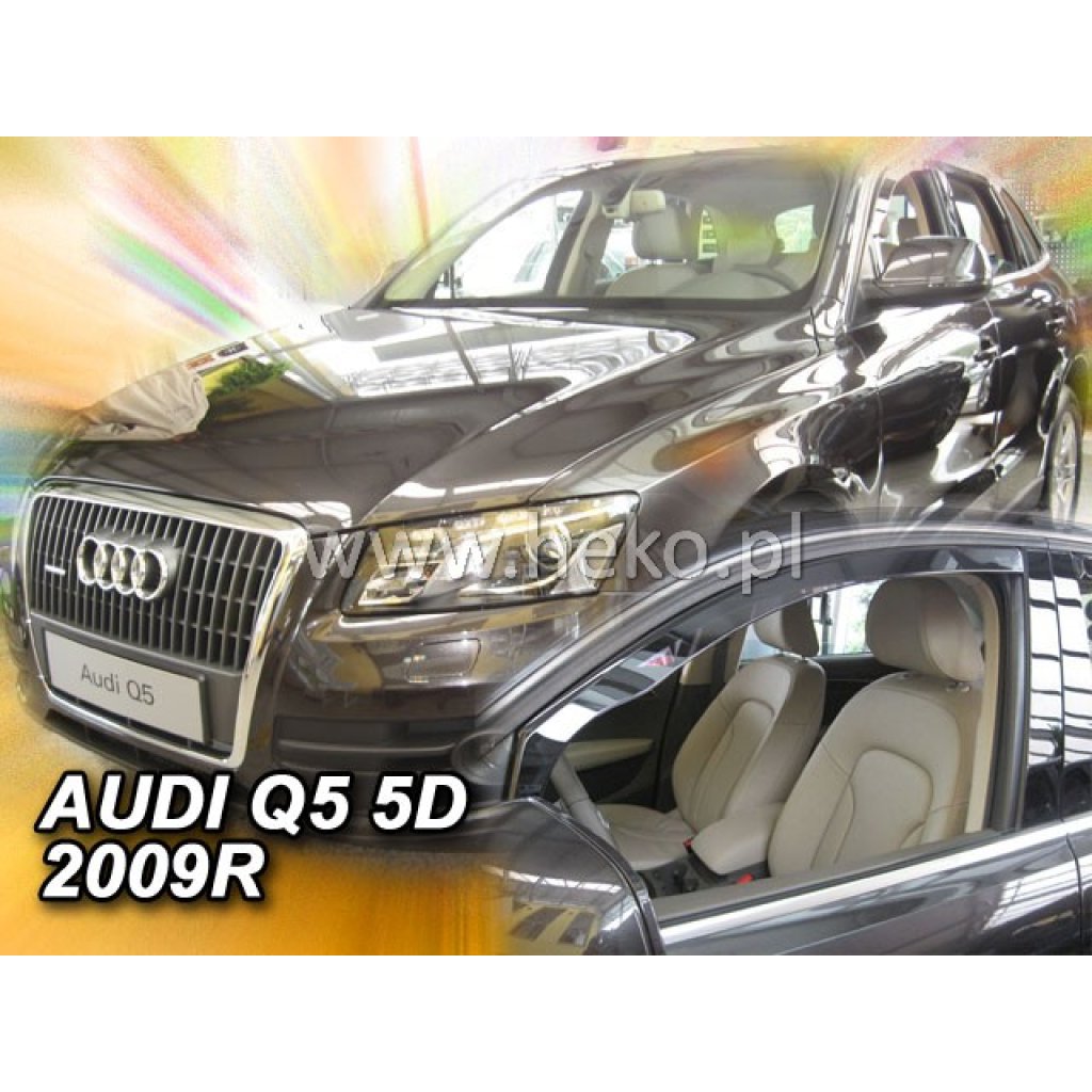 Ofuky oken Audi Q5 5D 2009- přední | Heko