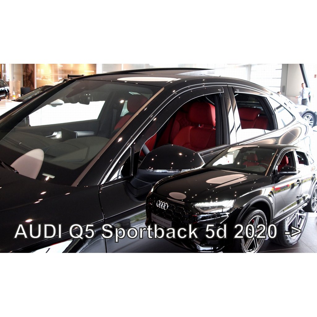 Ofuky oken Audi Q5 Sportback 5dv 2020- přední + zadní | Heko