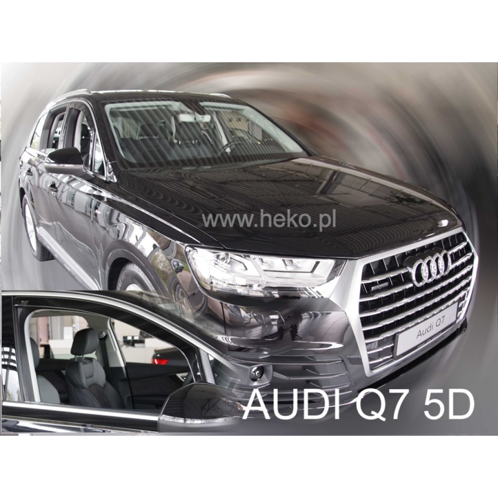 Ofuky oken Audi Q7 II 5D 2015- přední | Heko