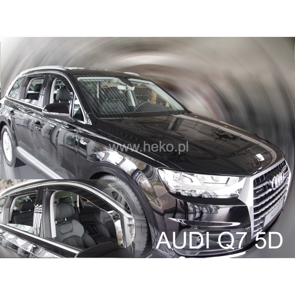 Ofuky oken Audi Q7 II 5D 2015- přední + zadní | Heko