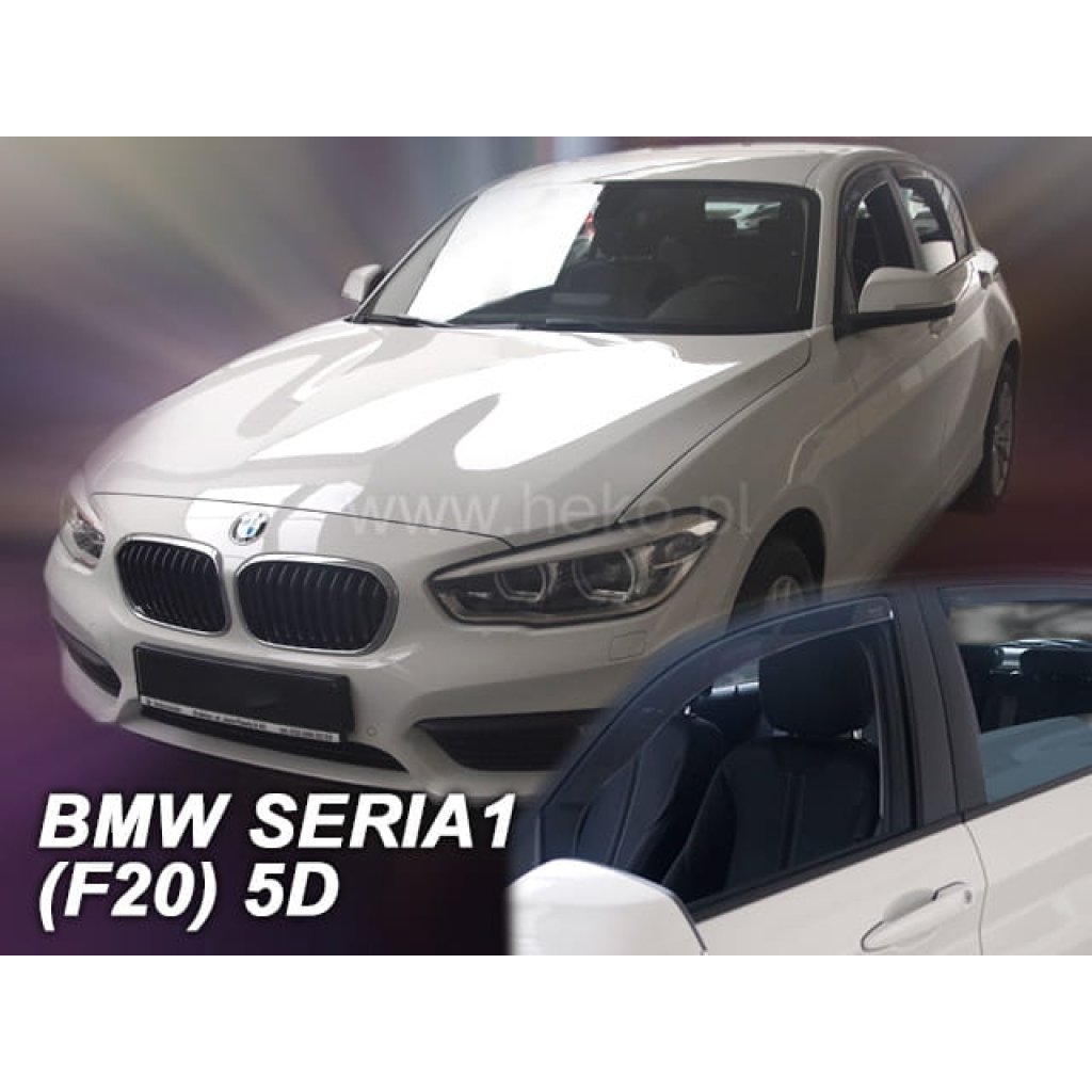 Ofuky oken BMW 1 F20 5dv 2011- přední + zadní | Heko