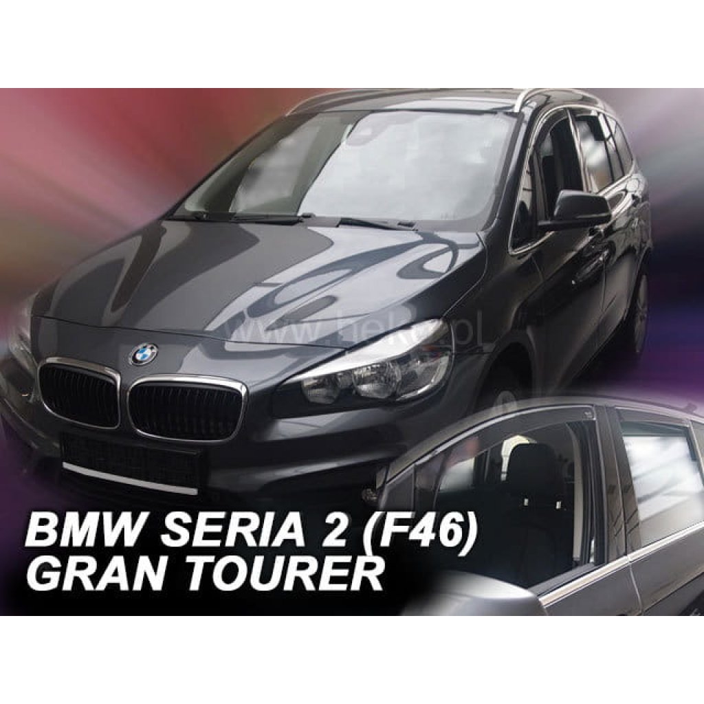 Ofuky oken BMW 2 Gran Tourer F46 5dv 2015- přední + zadní | Heko