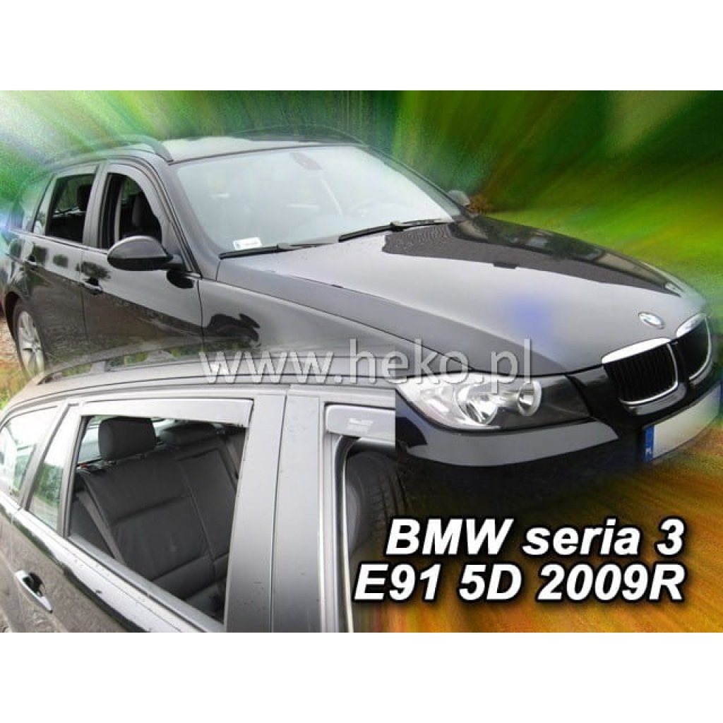 Ofuky oken BMW 3 E91 combi 5dv 2005- přední + zadní | Heko