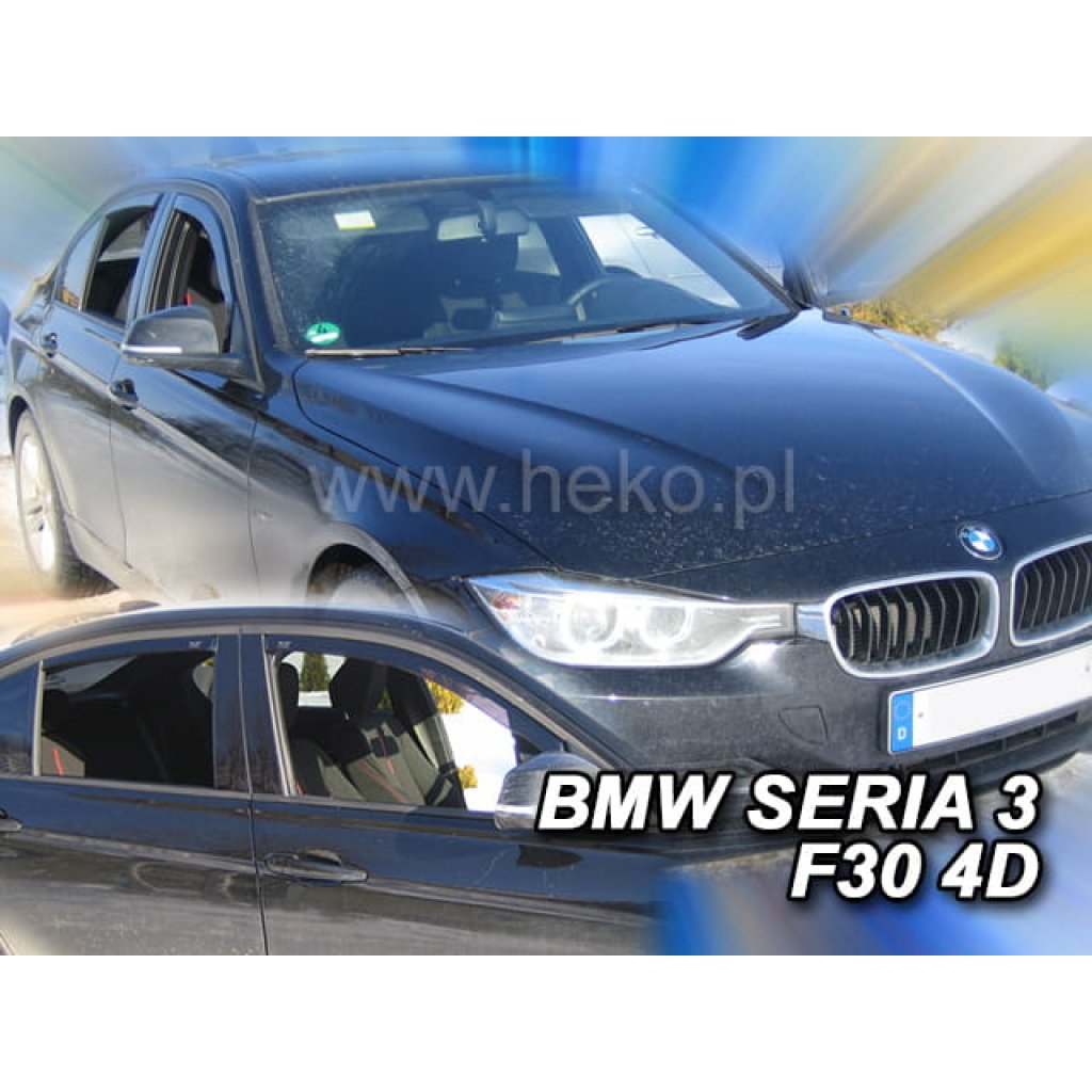 Ofuky oken BMW 3 F30 4dv 2012- přední + zadní | Heko