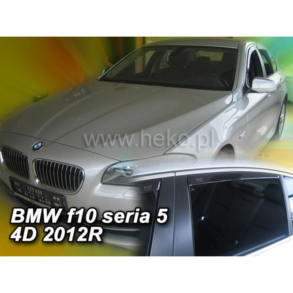 Ofuky oken BMW 5 F10 4dv 2010- přední + zadní | Heko