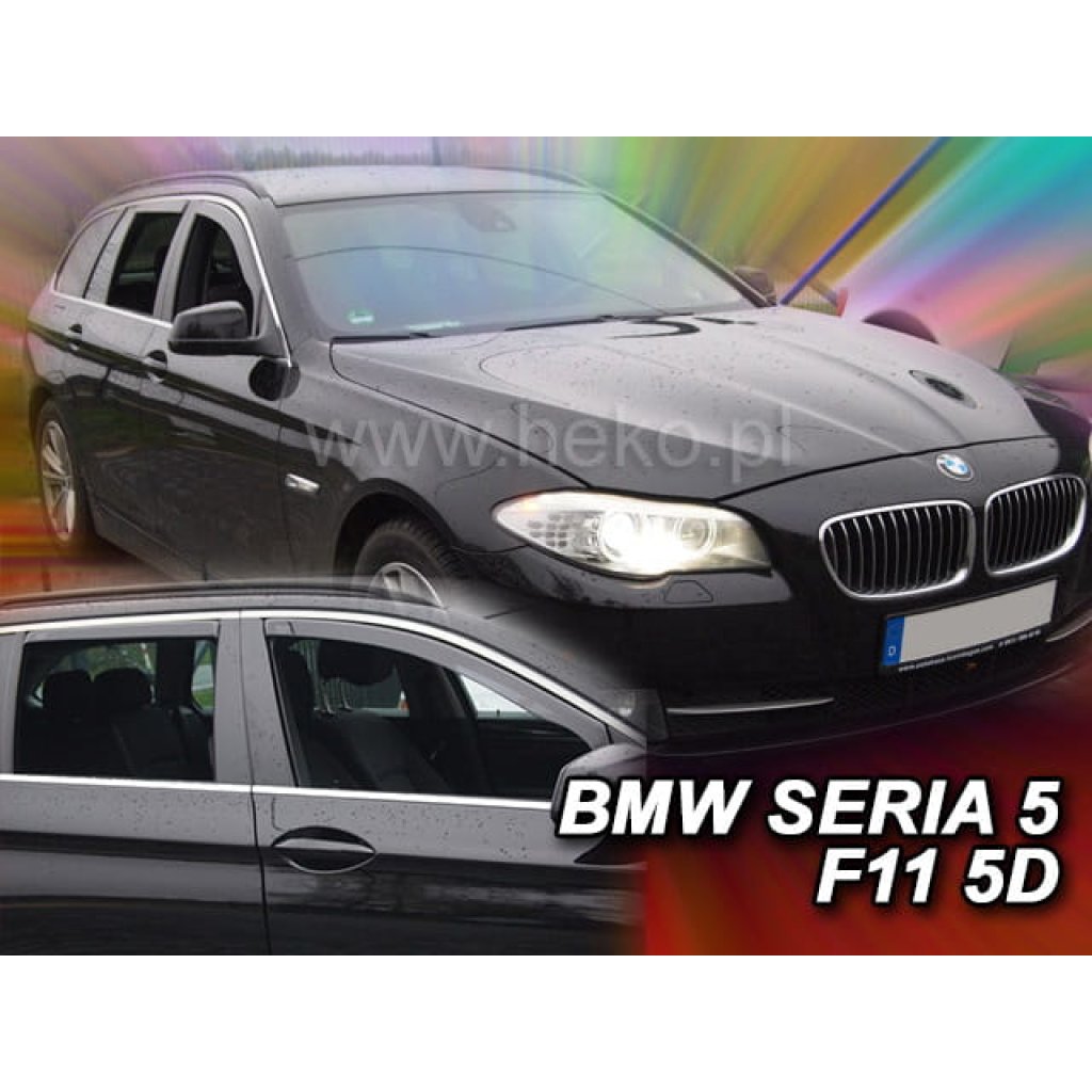 Ofuky oken BMW 5 F11 combi 4dv 2010- přední + zadní | Heko