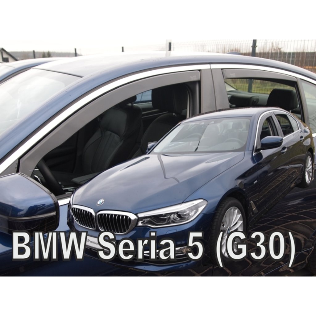 Ofuky oken BMW 5 G30 5D 2017- přední + zadní sedan | Heko