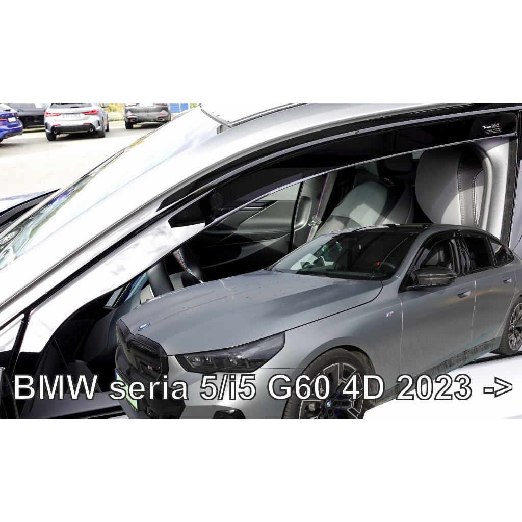 Ofuky oken BMW 5 (G60) 4D 2023- přední | Heko