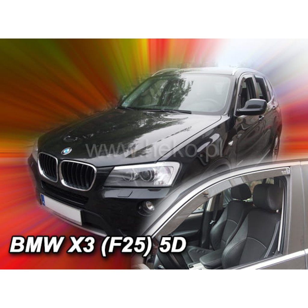 Ofuky oken BMW X3 F25 5dv 2010- přední | Heko