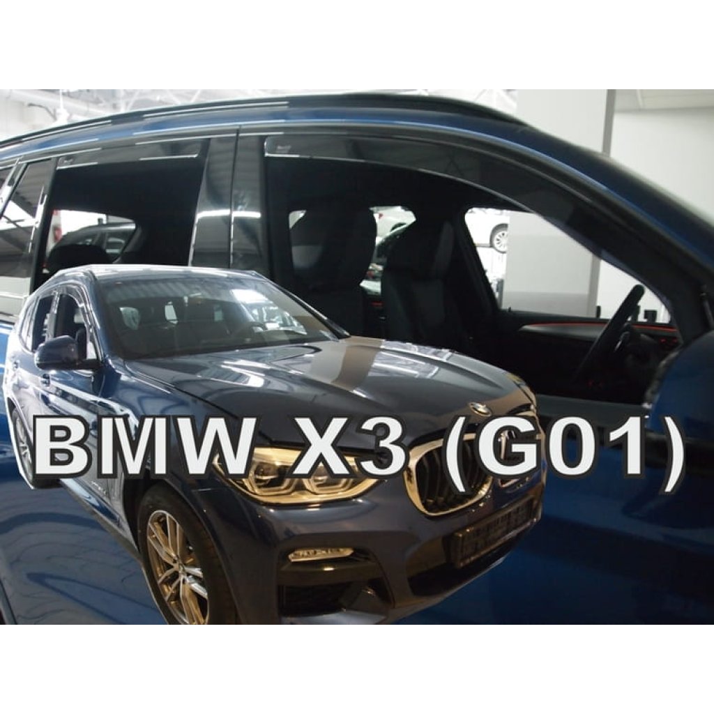 Ofuky oken BMW X3 G01 5dv 2017- přední + zadní | Heko