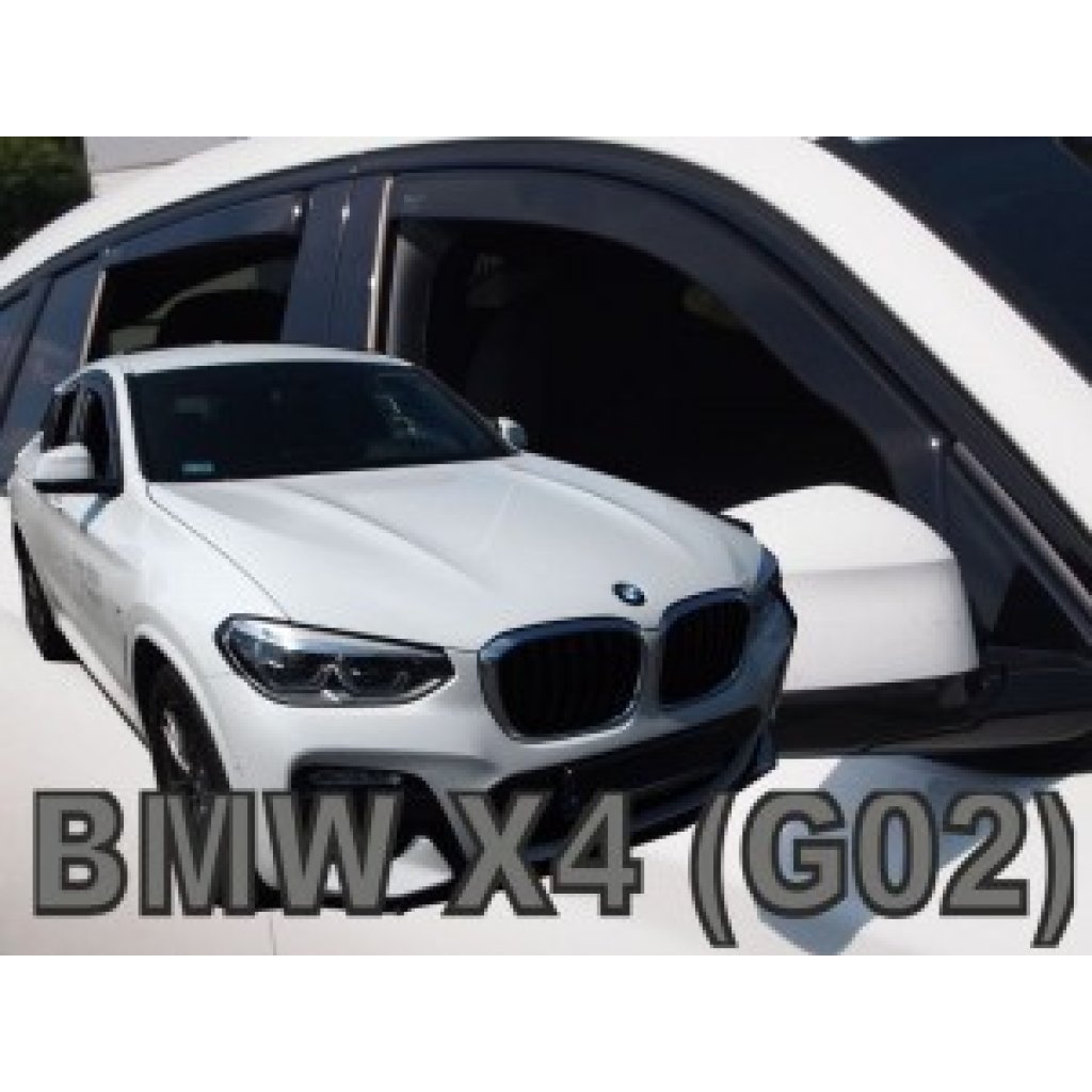 Ofuky oken BMW X4 G02 5D 2018- přední + zadní | Heko