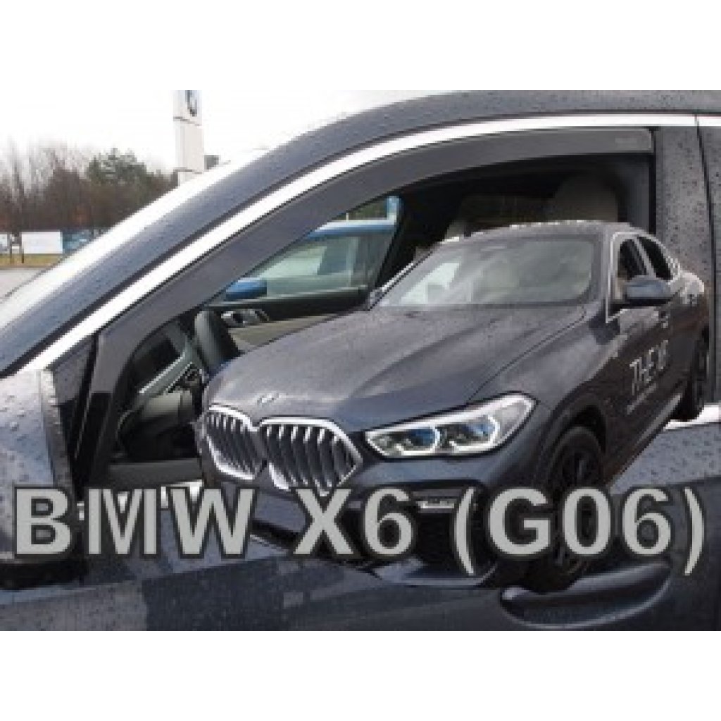 Ofuky oken BMW X6 5D 2019- přední | Heko