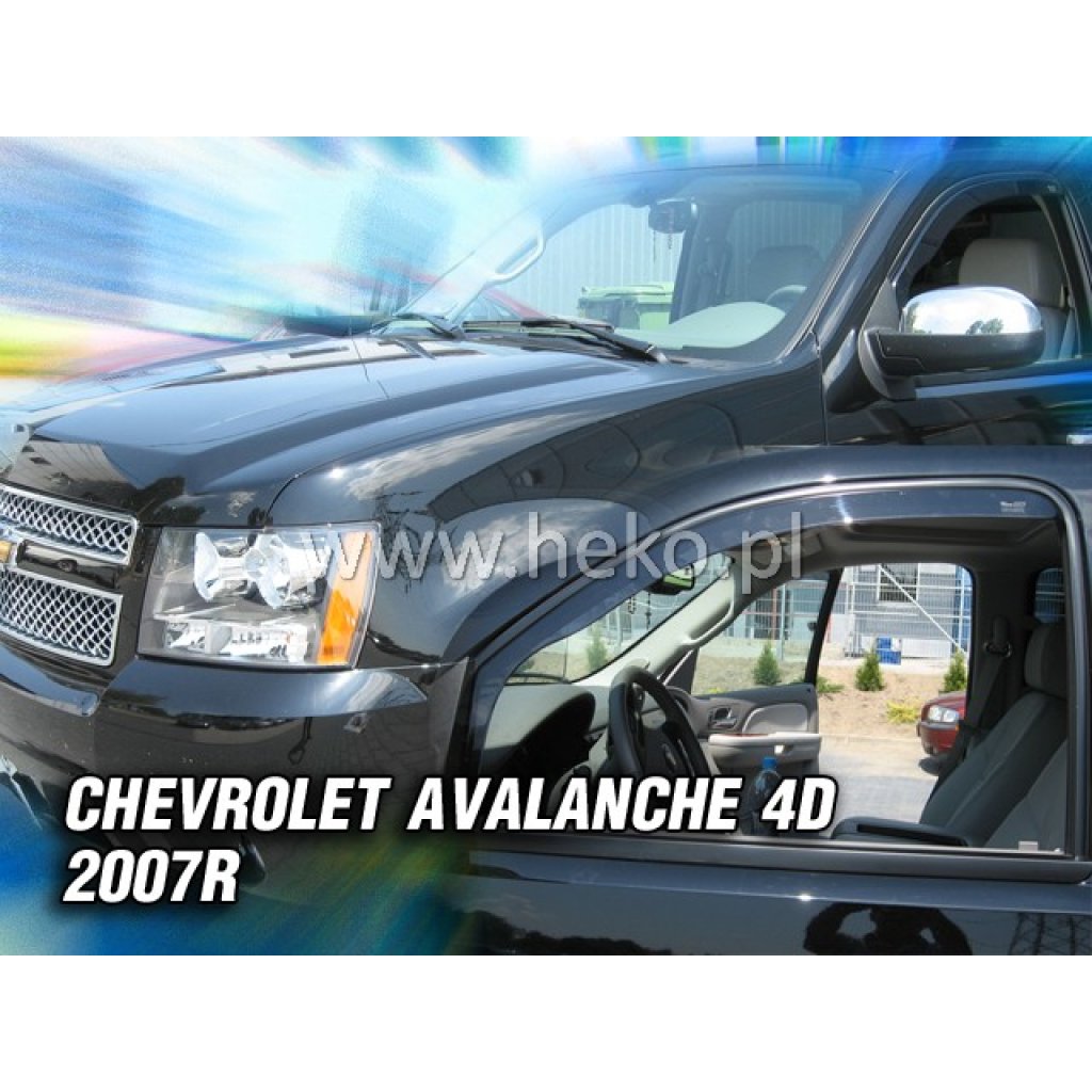 Ofuky oken Chevrolet Avalanche 4D 2007- přední | Heko