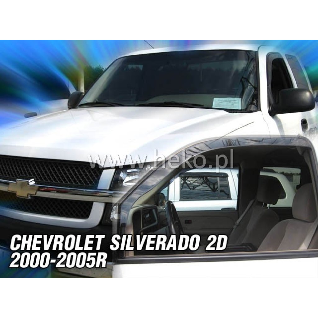Ofuky oken Chevrolet Silverado 2D 2000-2005 přední | Heko
