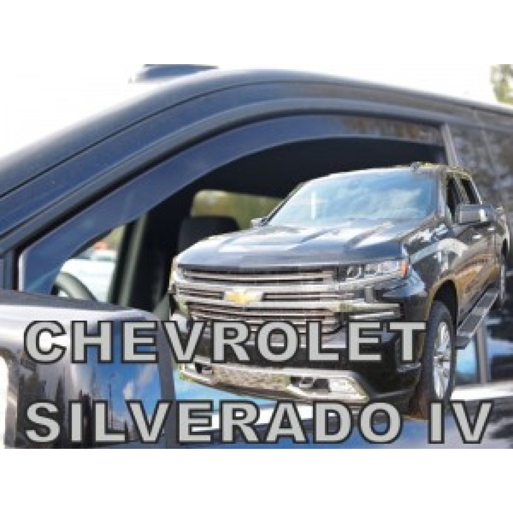 Ofuky oken Chevrolet Silverado 4D 2019- přední | Heko