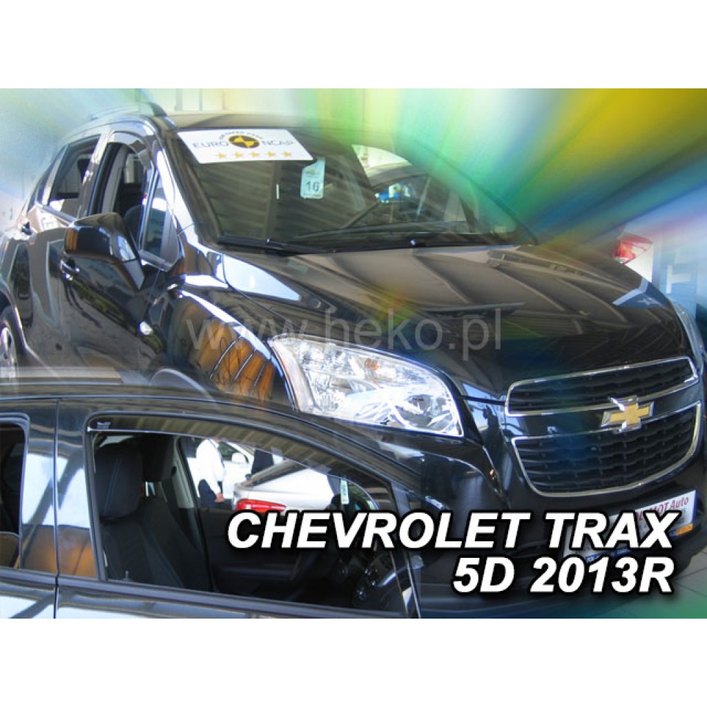 Ofuky oken Chevrolet Trax 5D 2013- přední | Heko