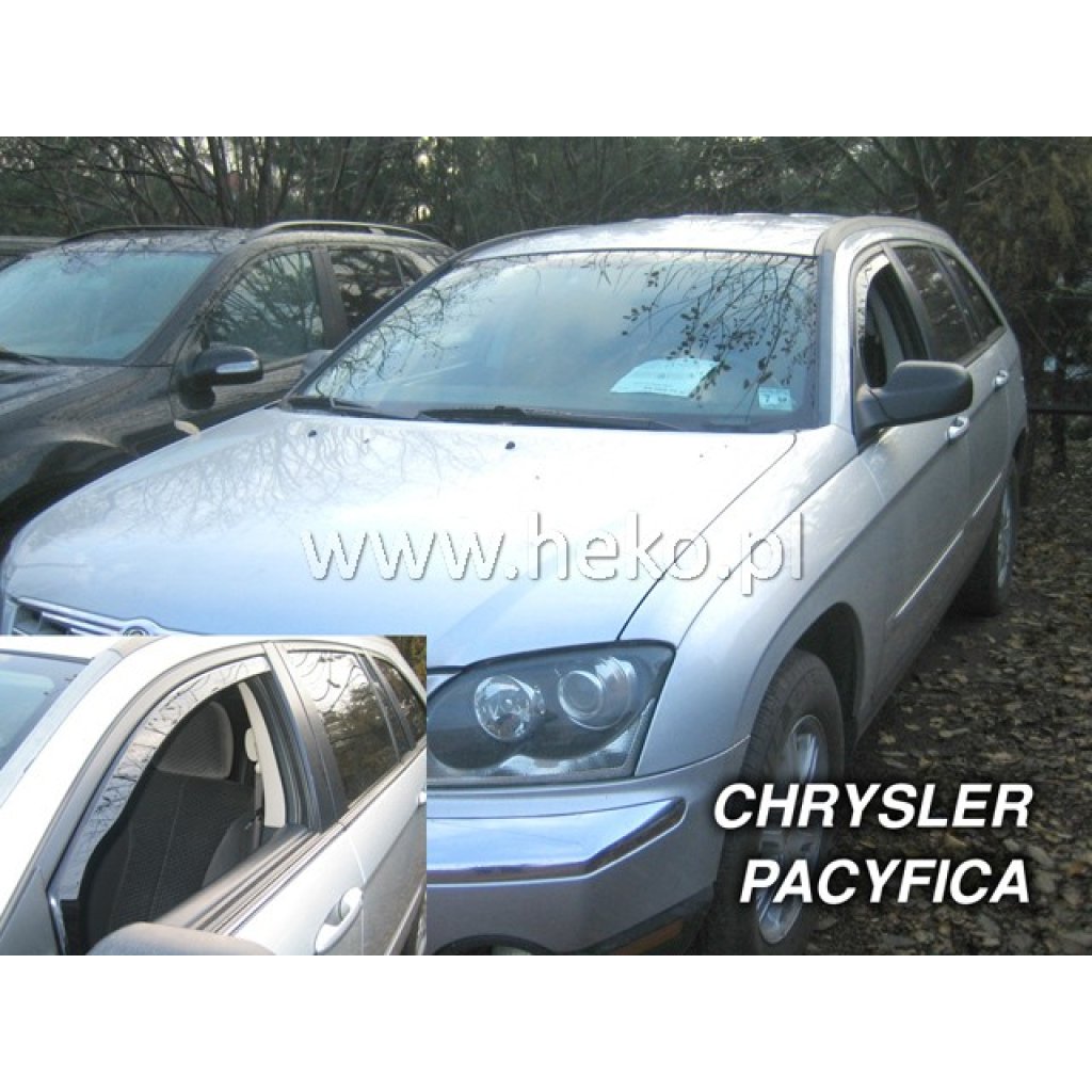 Ofuky oken Chrysler Pacifica 5D 2004- přední | Heko