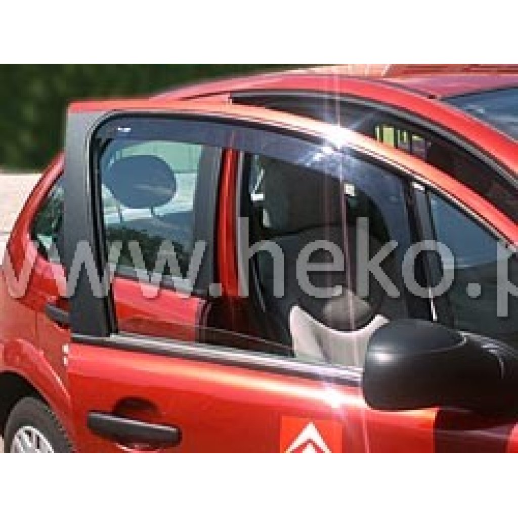 Ofuky oken Citroen C3 5D 2002- přední | Heko