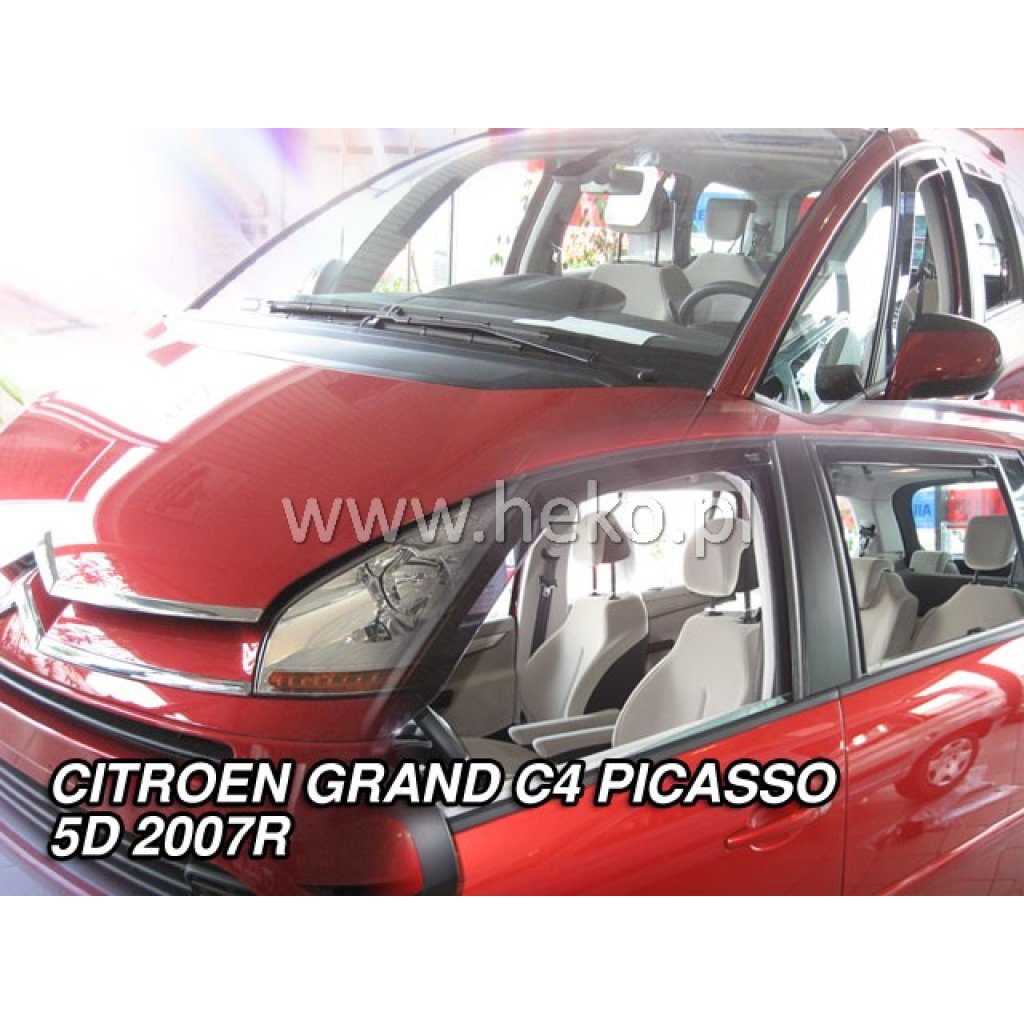 Ofuky oken Citroen C4 Grand Picasso 5D 2007- přední + zadní | Heko