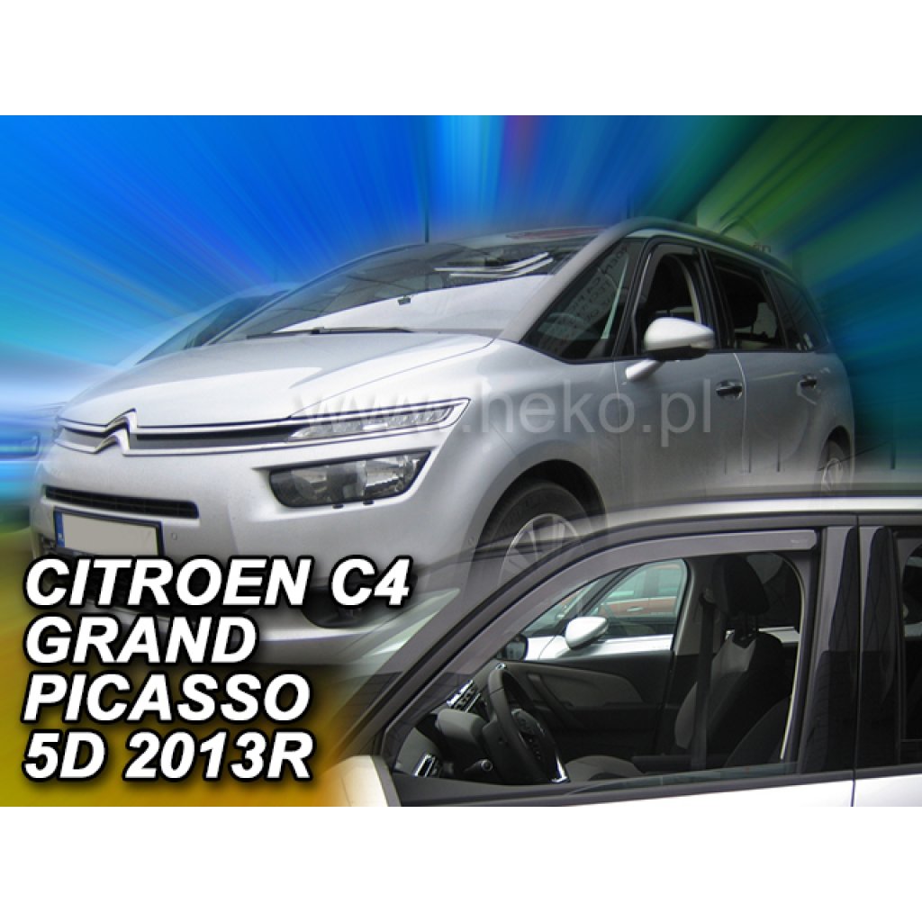 Ofuky oken Citroen C4 Picasso 5D 2013- přední | Heko