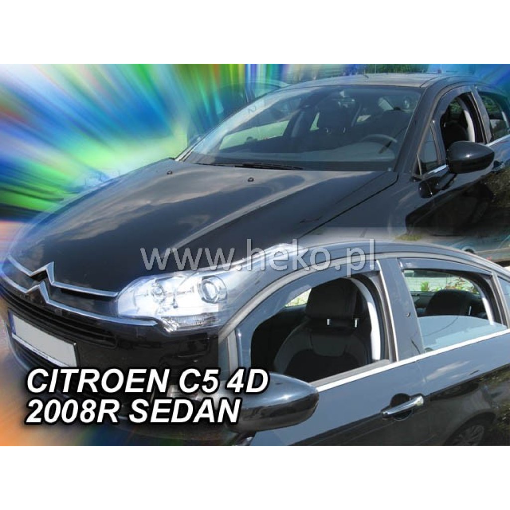 Ofuky oken Citroen C5 5D 2008- přední + zadní sedan | Heko