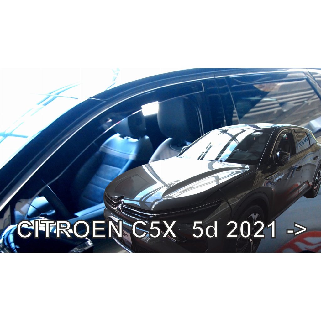 Ofuky oken Citroen C5X 5dv hatchback 2021- přední + zadní | Heko