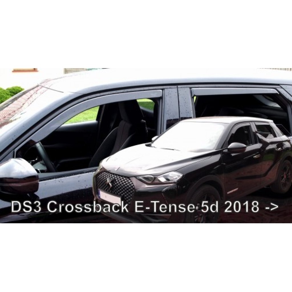 Ofuky oken Citroen DS3 Crossback E-tense 5dv 2018- přední + zadní | Heko