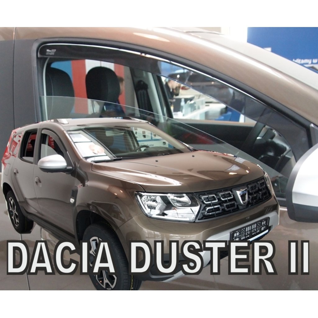 Ofuky oken Dacia Duster 5D 2018- přední | Heko