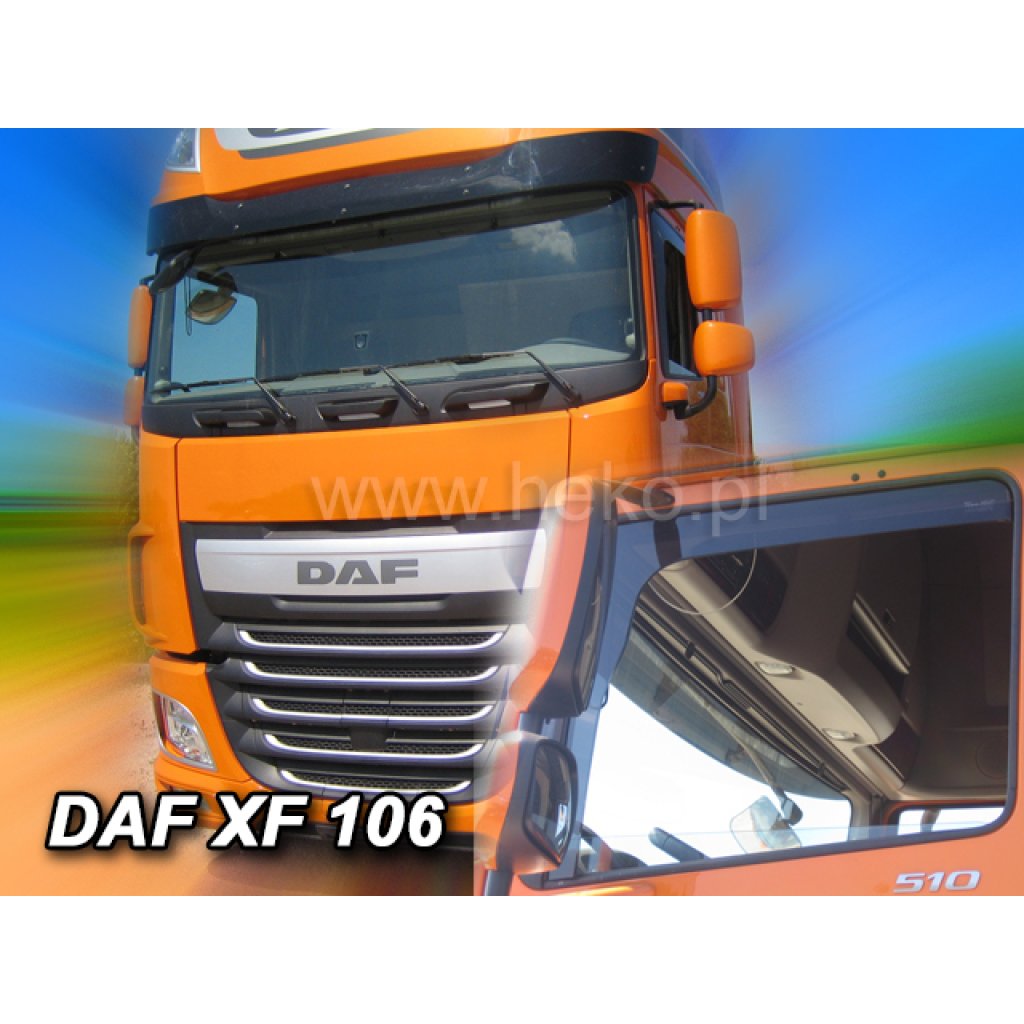 Ofuky oken Daf XF 106 2013- přední | Heko