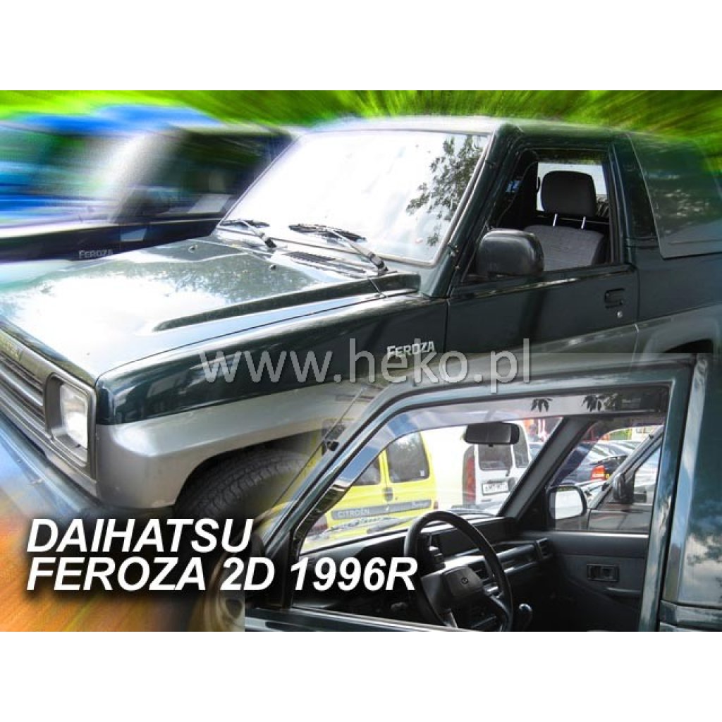 Ofuky oken Daihatsu Feroza 2D 1989-1998 přední | Heko