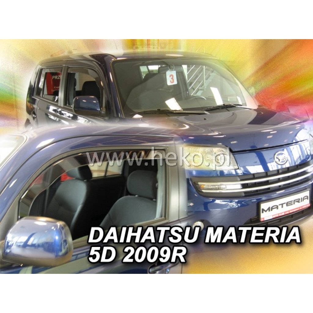 Ofuky oken Daihatsu Materia 5D 2006- přední | Heko