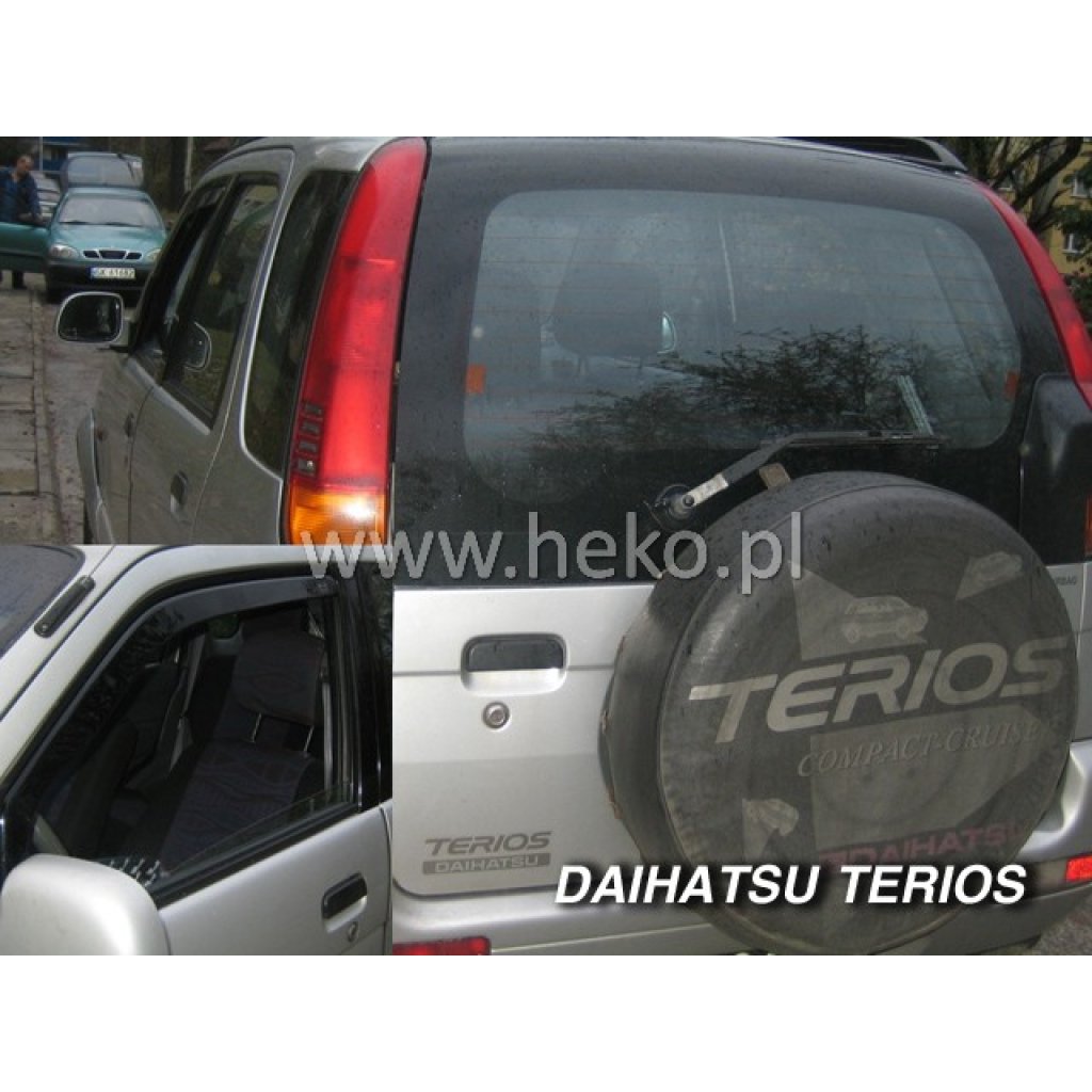 Ofuky oken Daihatsu Terios 5D 1998- přední | Heko