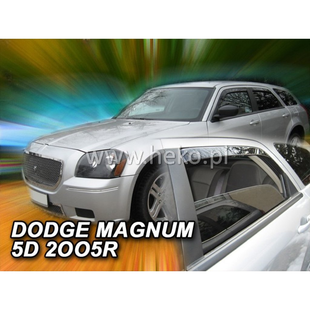Ofuky oken Dodge Magnum 5D 2005-2008 přední + zadní | Heko